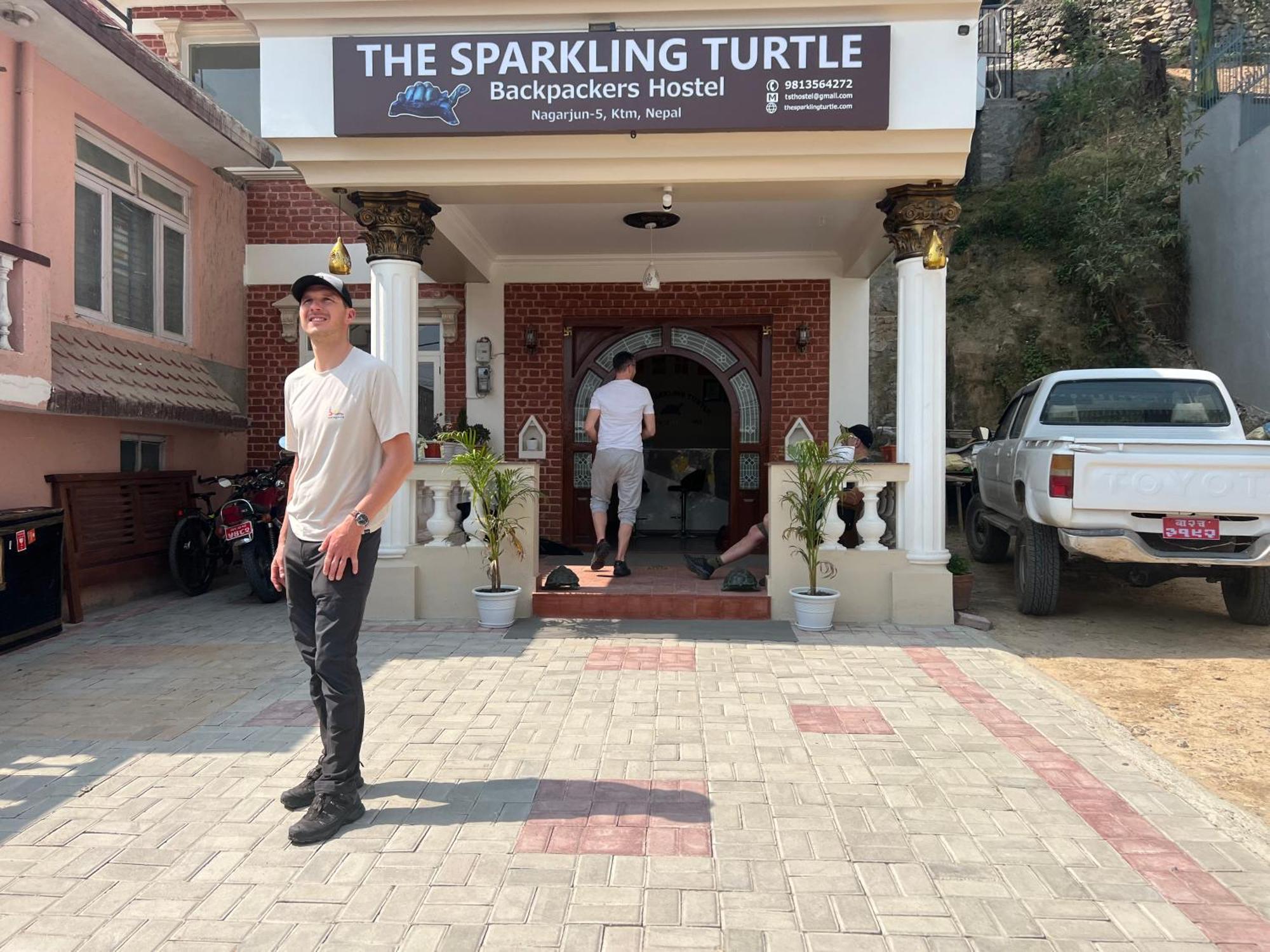 The Sparkling Turtle Backpackers Hostel Katmandou Extérieur photo