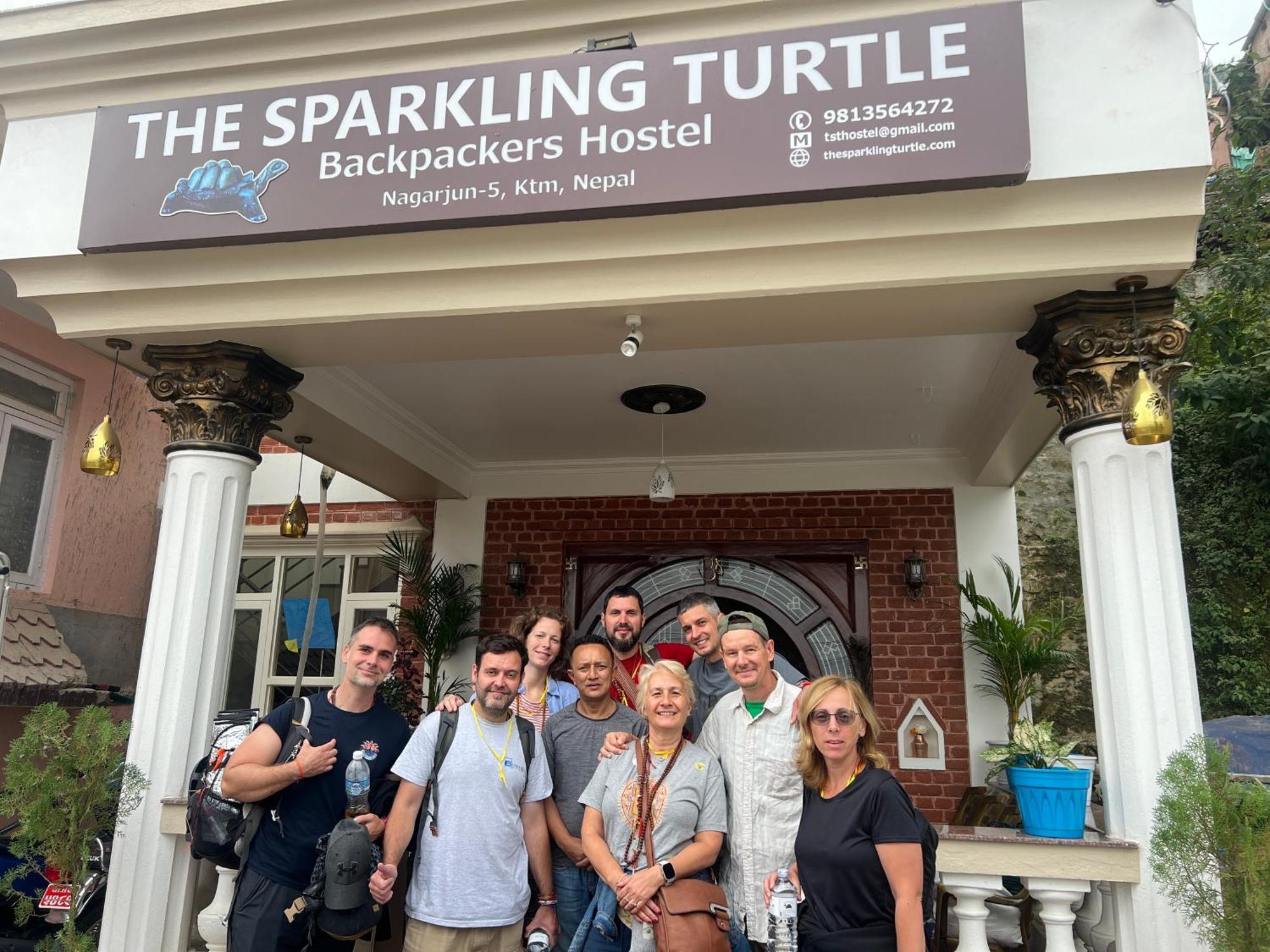 The Sparkling Turtle Backpackers Hostel Katmandou Extérieur photo